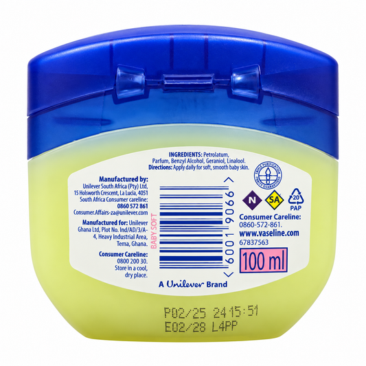 Vaseline Baby Gentle Protective Jelly 100ml (South Africa)