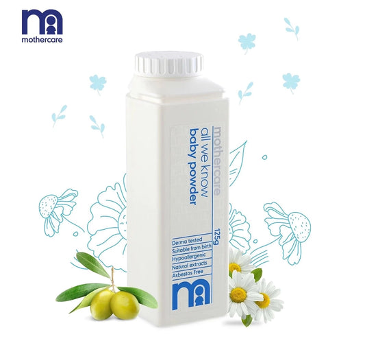 Mothercare All We Know Baby Powder 125ml