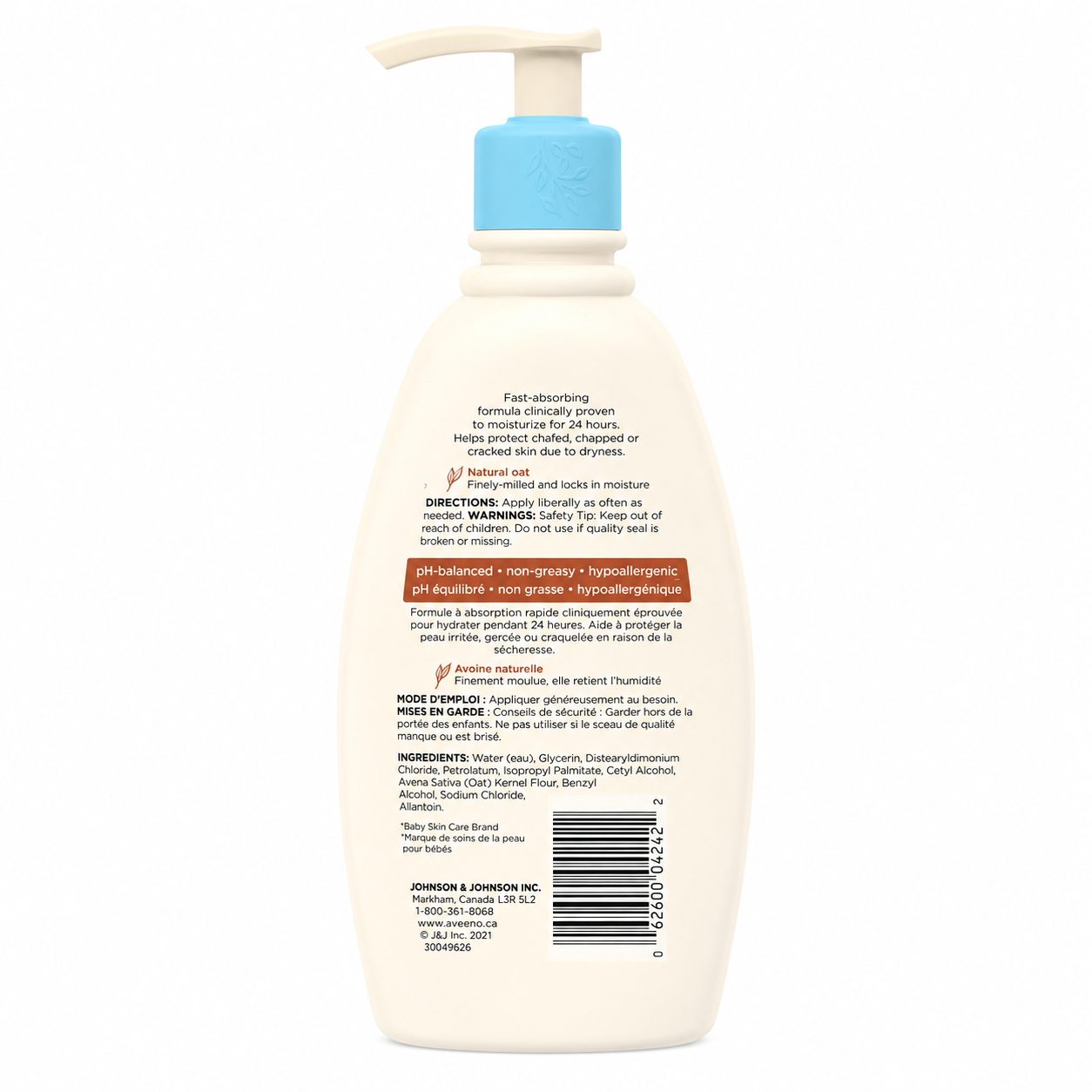 Aveeno Baby Daily Care Baby Moisturising Lotion 354ml (Canada)
