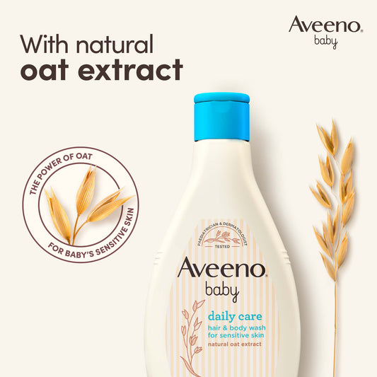 Aveeno Baby Daily Care Hair & Body Wash 400 ml