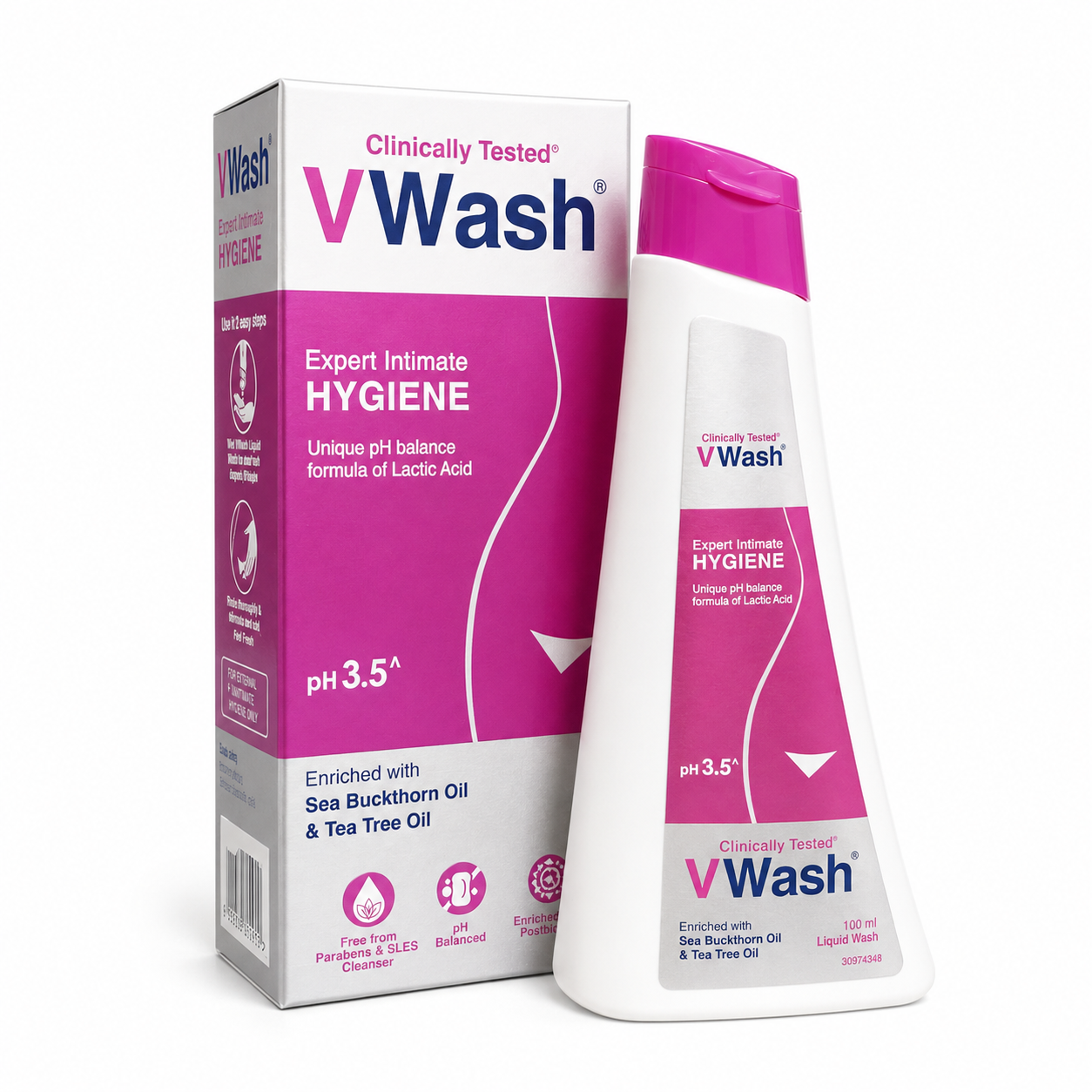 VWash Expert Intimate Hygiene For Women 100ml (Indian)