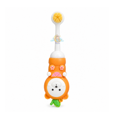 Kids Soft Children's Toothbrush Nano Bristled 0-5 Years (Orange)