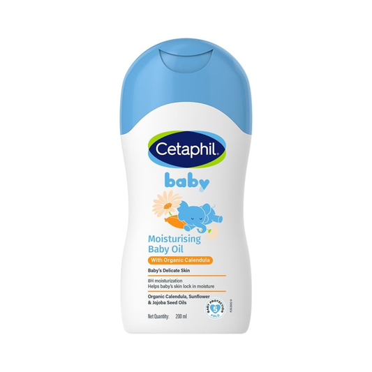 Cetaphil Baby Moisturising Baby Oil with Organic Calendula 200ml