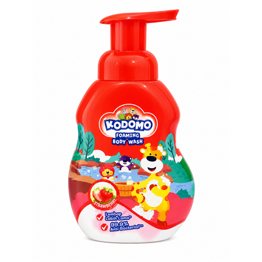 Kodomo Baby Foaming Body Wash 250ml (Strawberry)