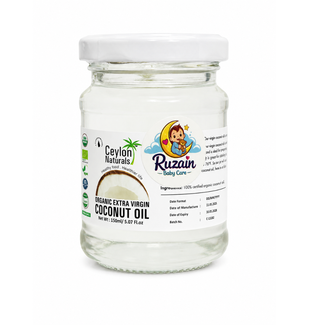 Ceylon Naturals Organic Extra Virgin Coconut Oil 150ml (Sri Lanka)