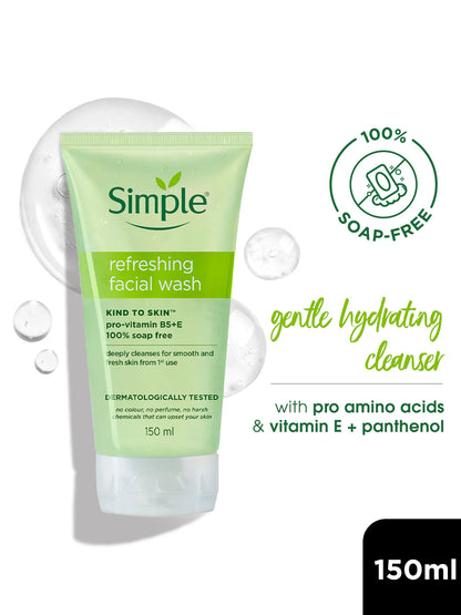 Skin Refreshing Facial Wash with Vitamin B5+E 150ml (UK)