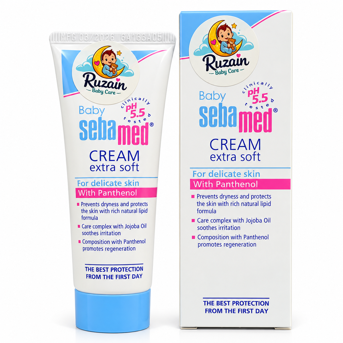 Sebamed Newborn Baby Essential Combo (UK Version)