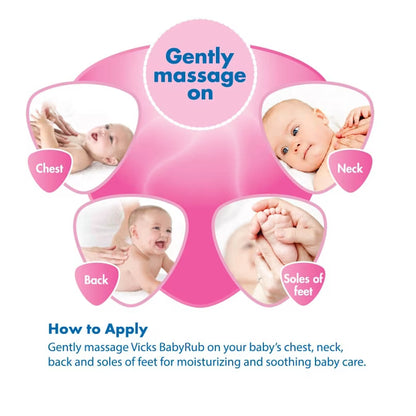Vicks Baby Rub Comfort for Babies 25ml (Indian)