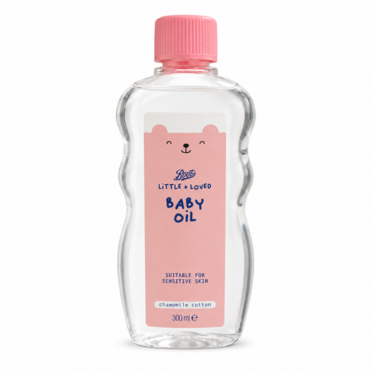 Boots Little + Loved Baby Oil 300ml (UK)