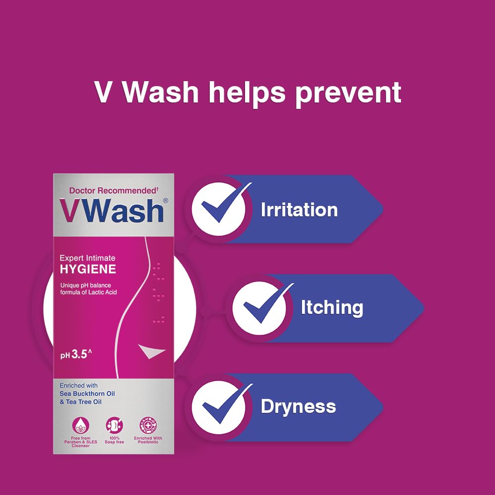 VWash Expert Intimate Hygiene For Women 100ml (Indian)