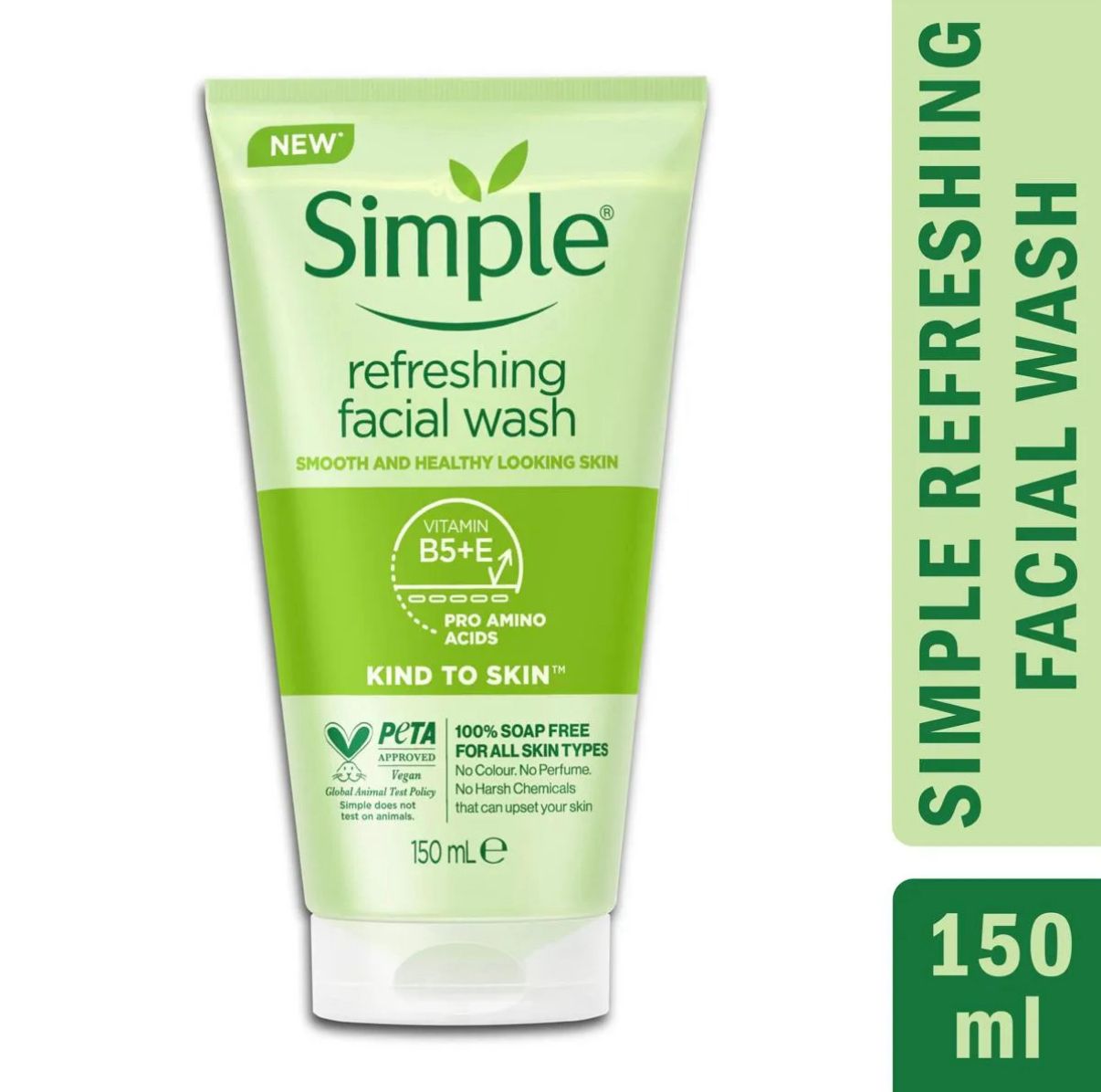 Skin Refreshing Facial Wash with Vitamin B5+E 150ml (UK)