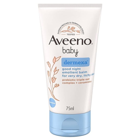Aveeno Baby Dermexa Emollient Cream for Very Dry Itchy Skin 75ml
