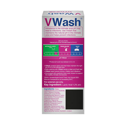 VWash Expert Intimate Hygiene For Women 100ml (Indian)