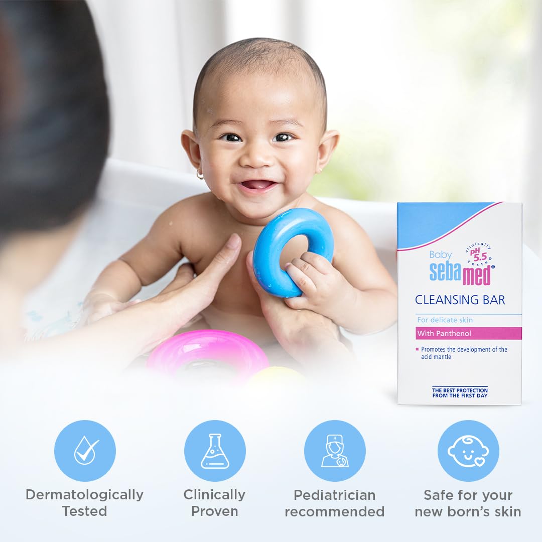 Sebamed Baby Cleansing Bar 100g (Indian Packaging)