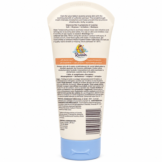 Aveeno Baby Eczema Care Moisturizing Cream 166ml (Canada)