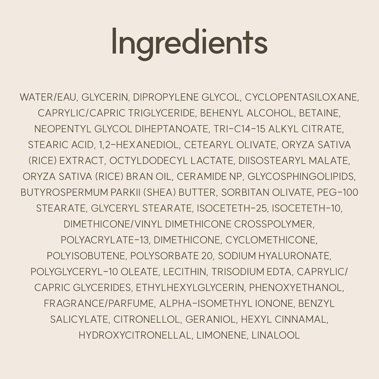 The Face Shop Rice Ceramide Moisturizing Cream 50ml (Made in Korea)