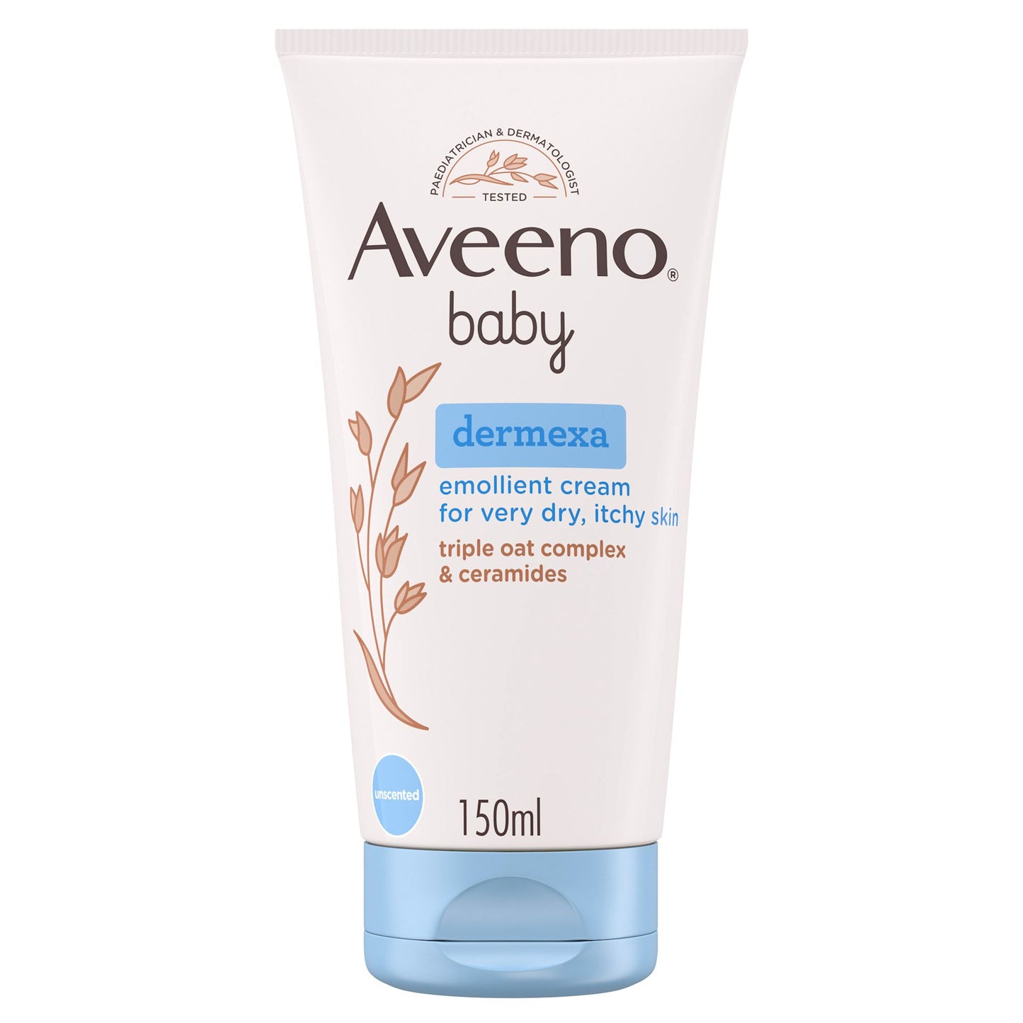 Aveeno Baby Dermexa Emollient Cream for Very Dry Itchy Skin 150ml