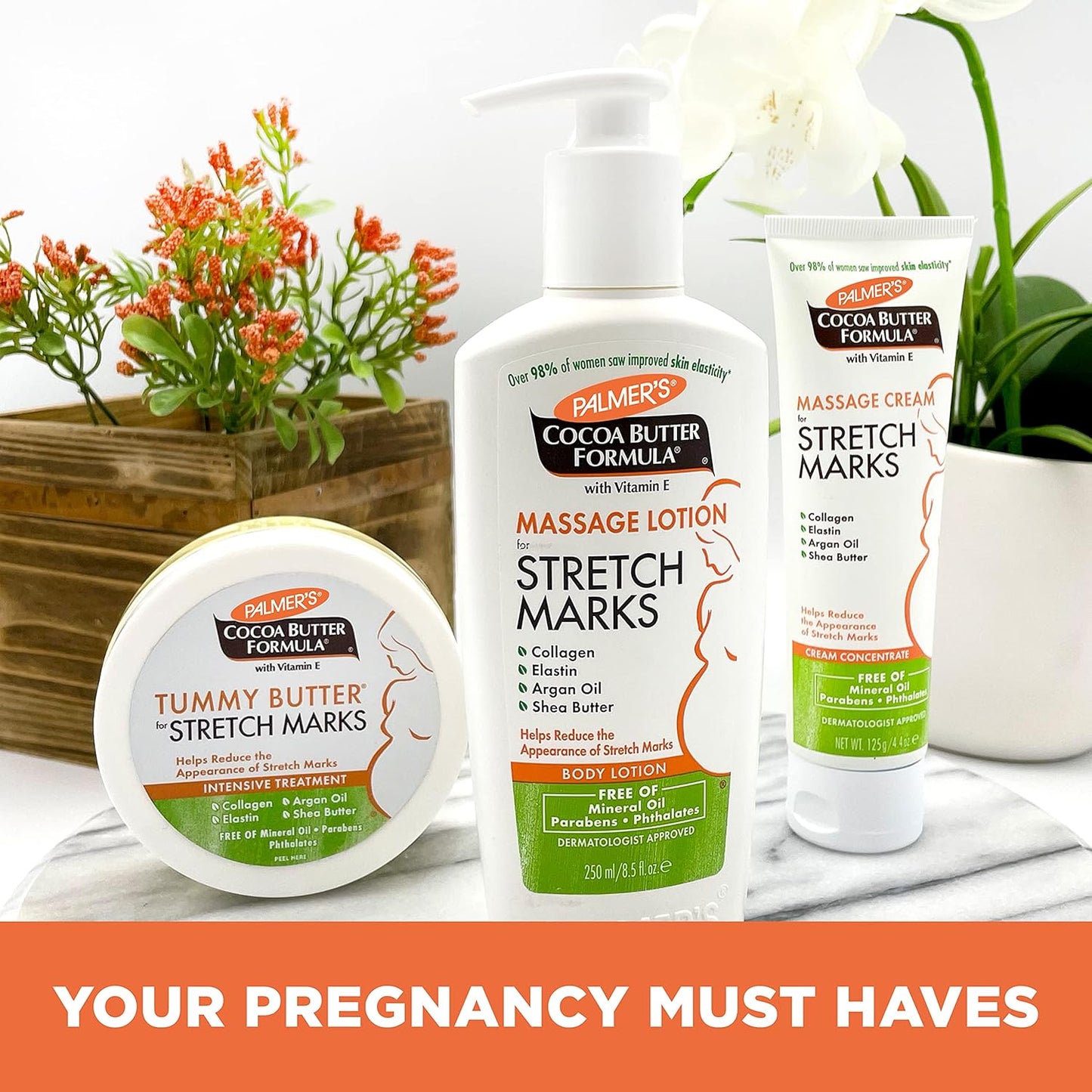 Palmer’s Stretch Marks Massage Cream with Cocoa Butter 125g