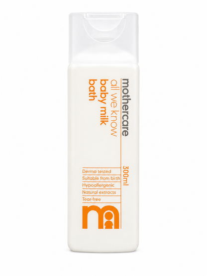 Mothercare All We Know Baby Milk Bath 300ml