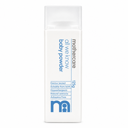 Mothercare All We Know Baby Powder 125ml