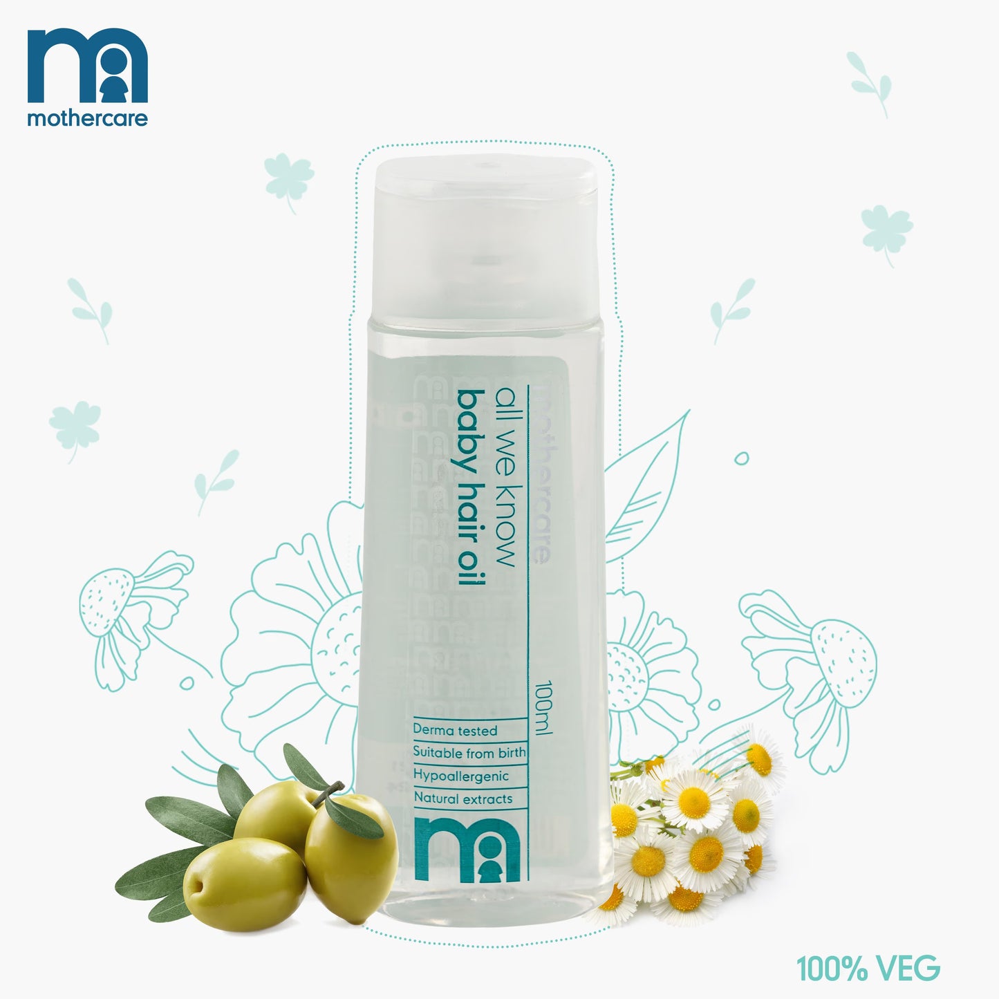 Mothercare All We Know Baby Hair Oil 100ml