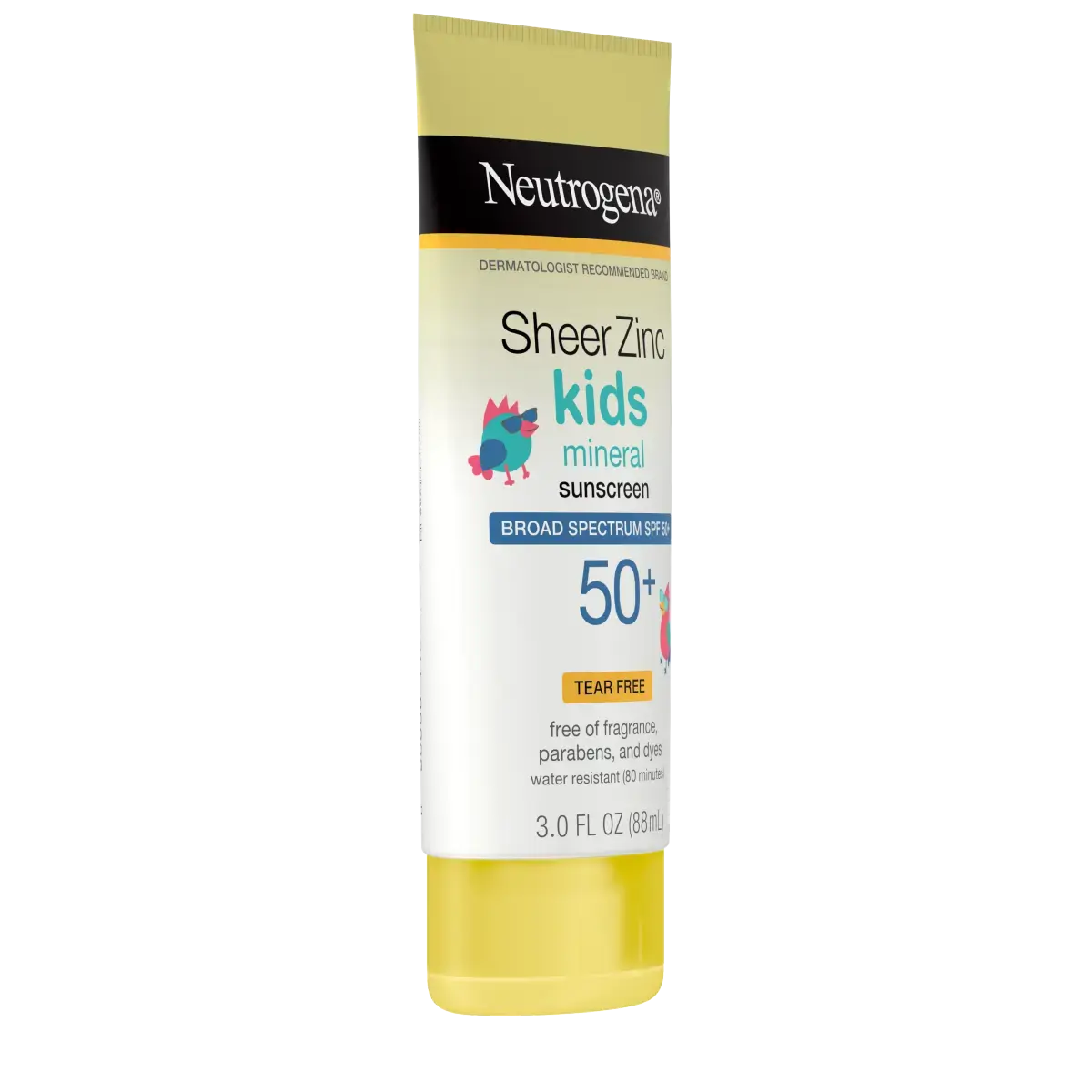 Neutrogena Sheer Zinc Kids Mineral Sunscreen SPF50+ 88ml (USA)