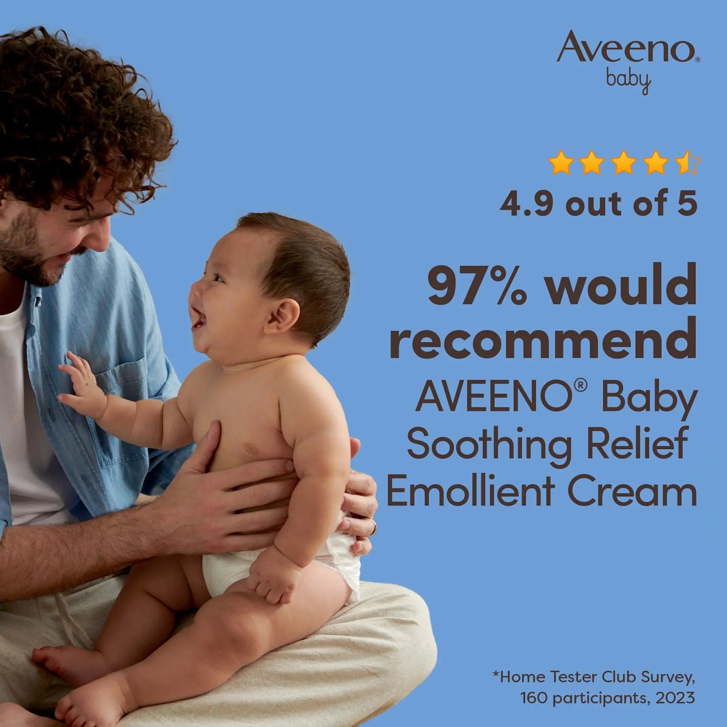 Aveeno Baby Soothing Relief Emollient Cream 150ml