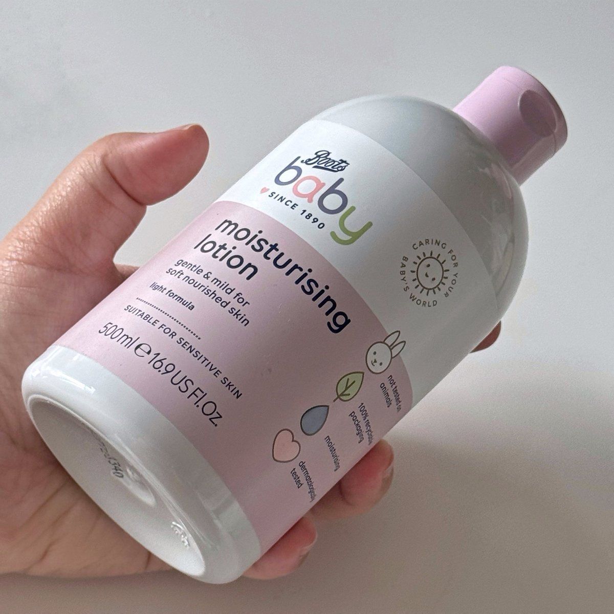 Boots Baby Moisturising Lotion 500ml (UK)