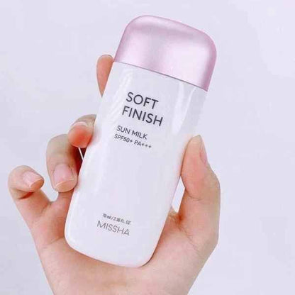 Missha All Around Safe Block Soft Finish Sun Milk SPF50+ Or PA+++