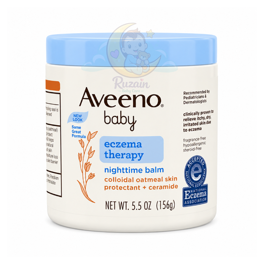Aveeno Baby Eczema Therapy Nighttime Balm 156gm