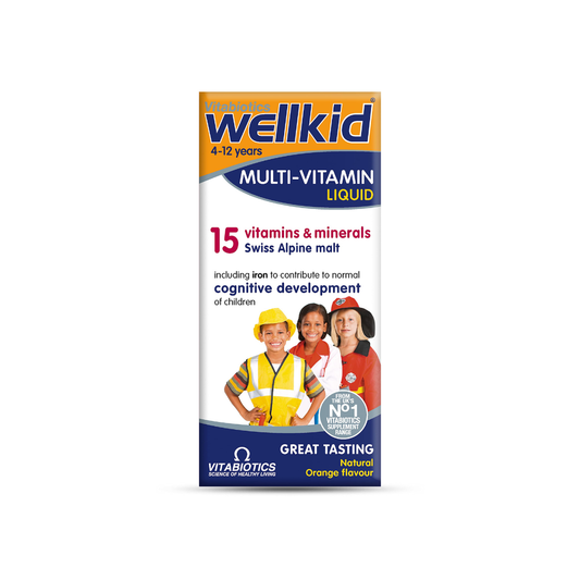 Wellkid multi vitamin liquid (4-12 years) 150ml