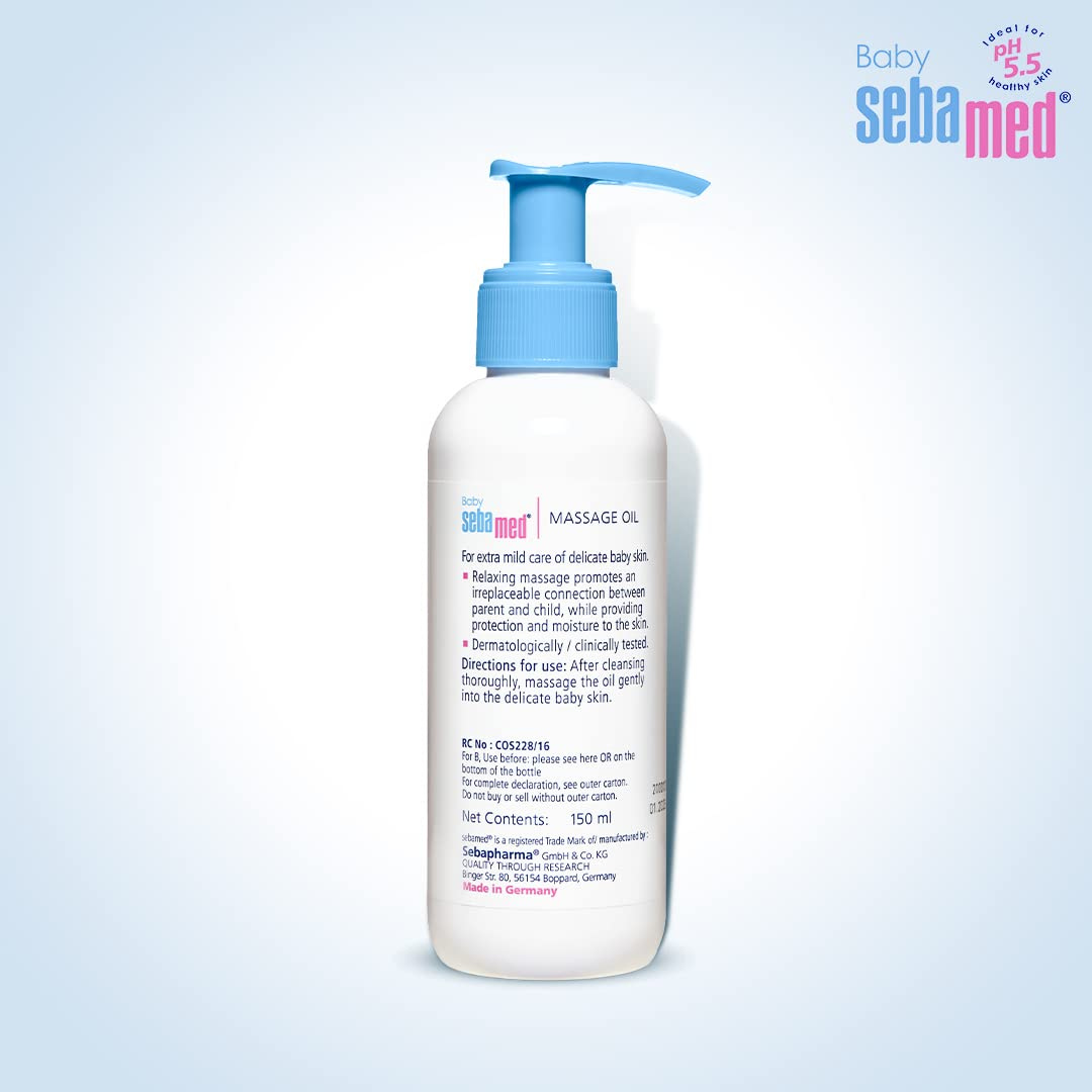 Sebamed Baby Massage Oil 150ml (Indian Packaging)
