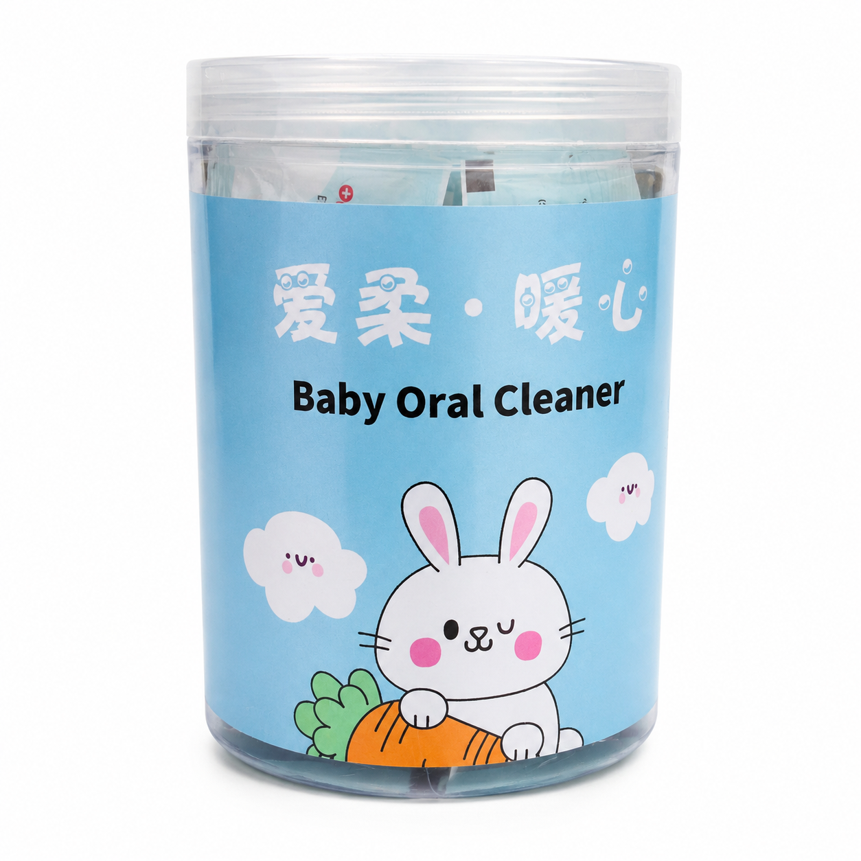 Baby Oral Cleaner Baby Tongue Gauze Toothbrush 30pcs Box