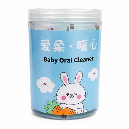 Baby Oral Cleaner Baby Tongue Gauze Toothbrush 30pcs Box