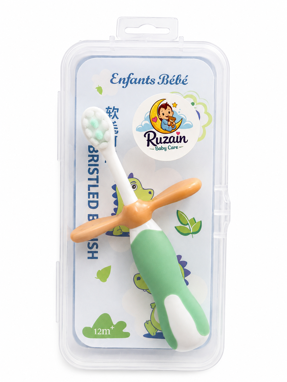Duck Soft Bristled Toothbrush 0-5 Years (Mint Green)