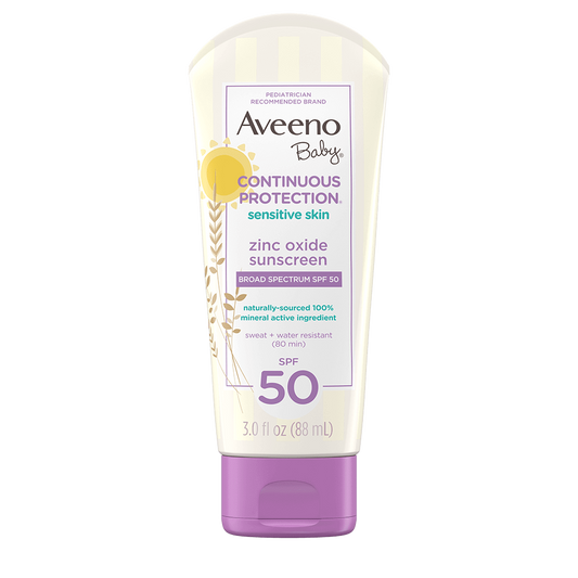 Aveeno Baby Continuous Protection SPF 50 88ml (UK)