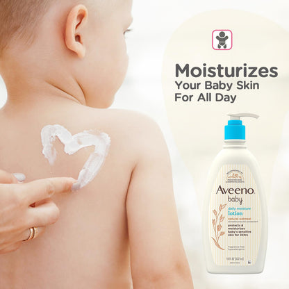 Aveeno Baby Daily Care Baby Moisturising Lotion 532ml (Uk)