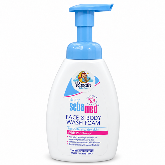 Sebamed Baby Face & Body Wash Foam 400ml (Indian Packaging)