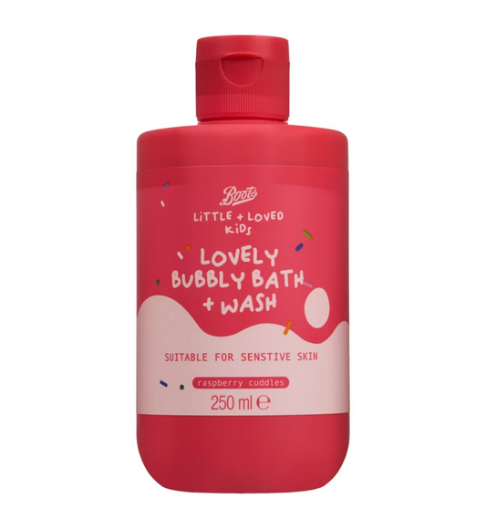 Boots Little + Loved Kids Bubble Bath & Body Wash 250ml (UK)