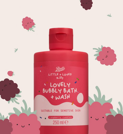Boots Little + Loved Kids Bubble Bath & Body Wash 250ml (UK)