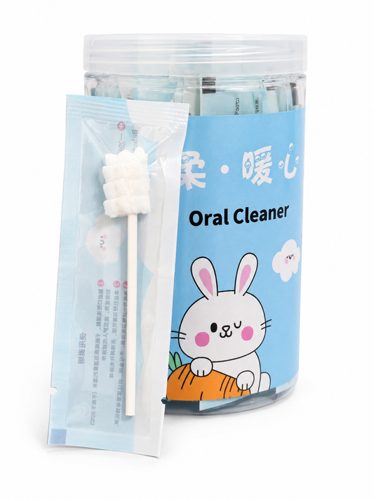 Baby Oral Cleaner Baby Tongue Gauze Toothbrush 30pcs Box