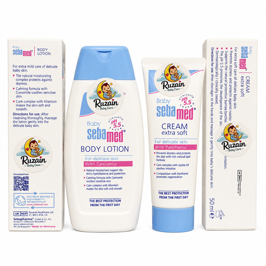 Sebamed Newborn Baby Essential Combo (UK Version)