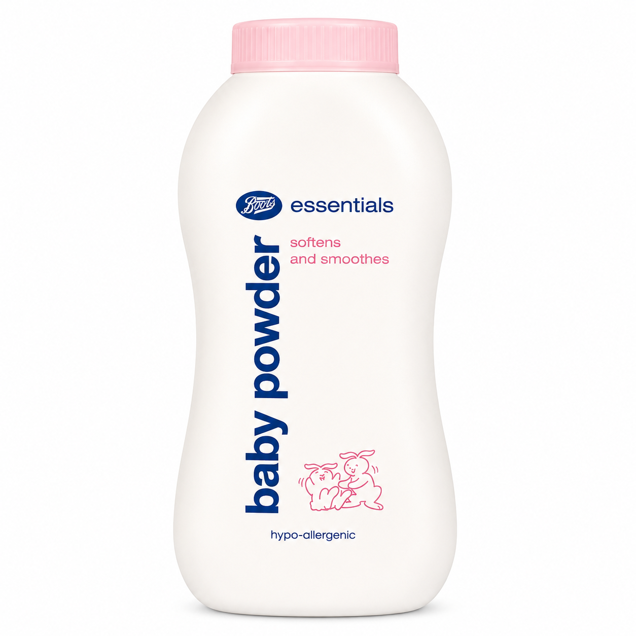 Boots Essentials Baby Powder for Softens & Smoothening 200g (Thailand)