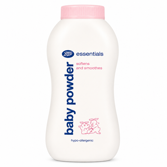Boots Essentials Baby Powder for Softens & Smoothening 200g (Thailand)