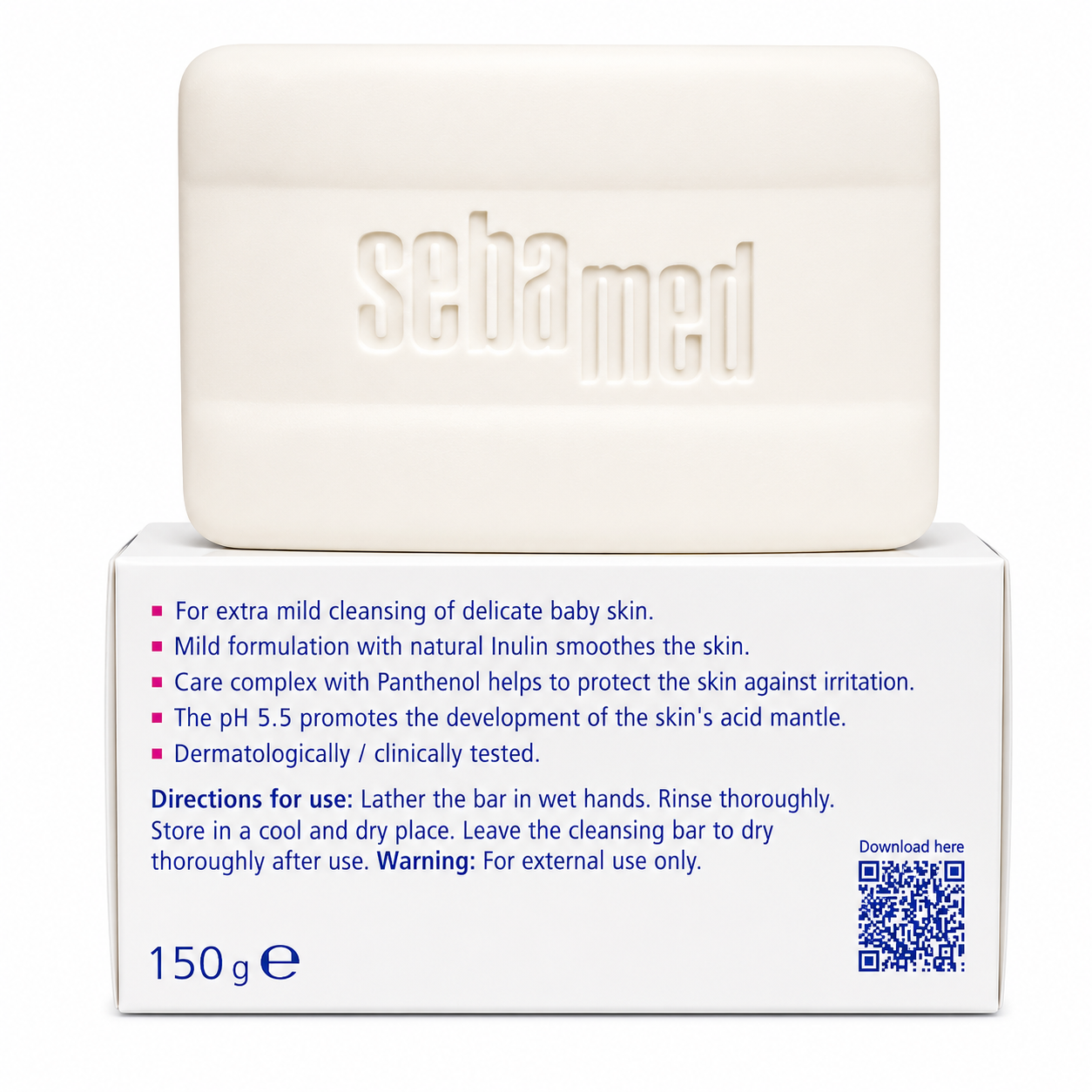 Sebamed Baby Cleansing Bar 150g (Dubai)