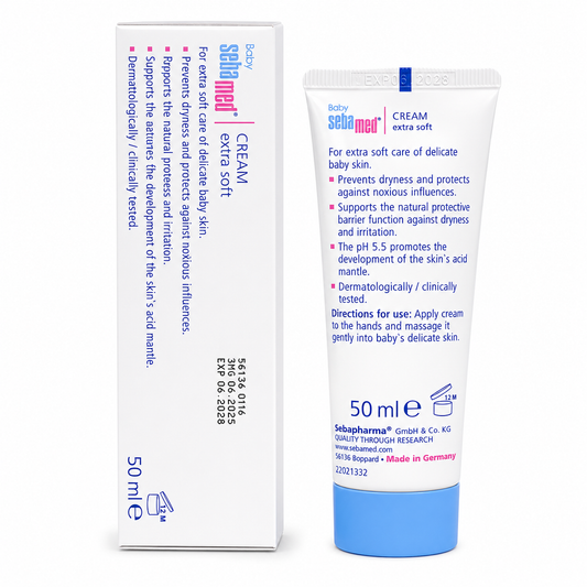 Sebamed Baby Extra Soft Cream 50ml (UK Packaging)