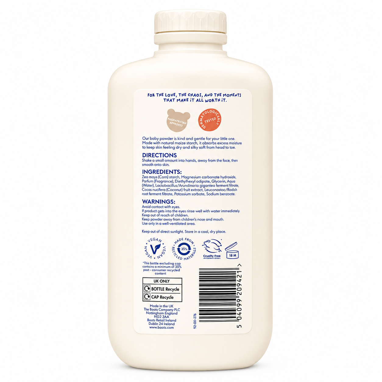Boots Little + Loved Baby Powder 400g (UK)