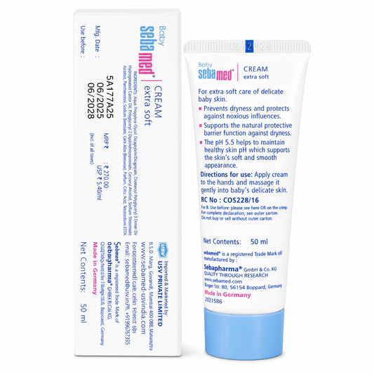 Sebamed Baby Extra Soft Cream 50ml (Indian Packaging)
