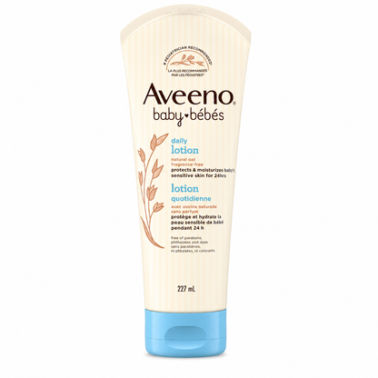 Aveeno Baby Daily Moisture Lotion with Natural Colloidal Oatmeal 227ml (Canada Packaging)