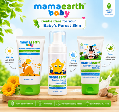 Mamaearth Baby Daily Care Combo